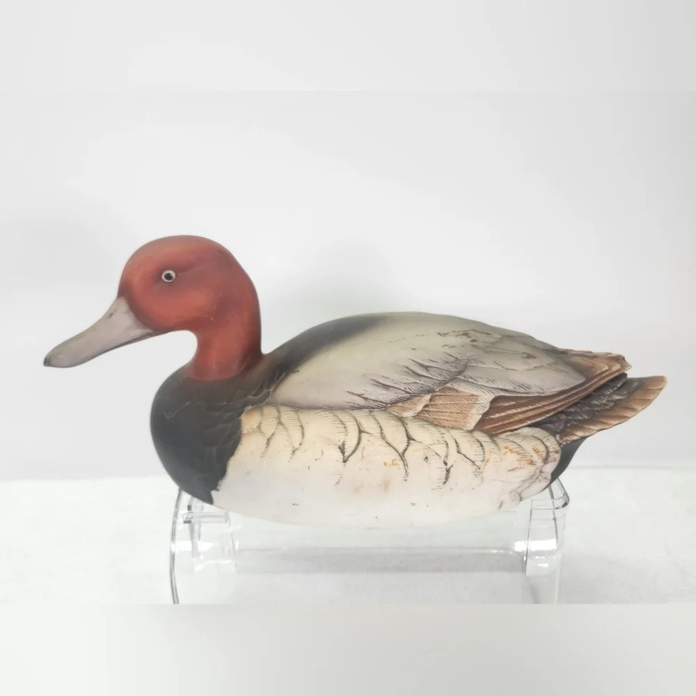 Vintage Andrea By Sadek Porcelain Canvasback Multicolor Duck Figurine 7915